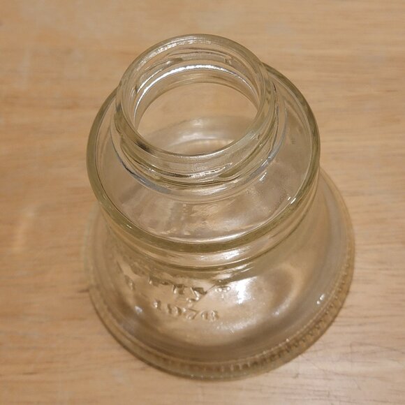 Vintage 1776-1976 Bicentennial Liberty Maraschino Cherries Bell Shaped 6 oz Jar - Picture 2 of 11